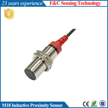 PNP, 12V DC Inductive M18 Proximity control Sensor switch 5mm with Rohs