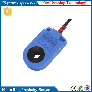 Ring shape 3 wires npn proximity switches, fall detection sensor with RoHS