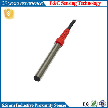 D6.5mm sn1mm 12V dc flush type inductive sensor