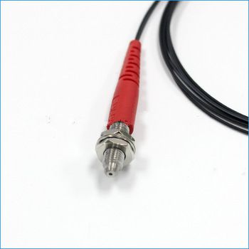 M6 reflective plastic fiber optic sensor
