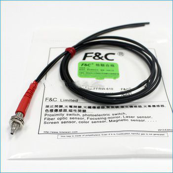 Soft wire fiber optic sensor,M6 plastic optic sensor