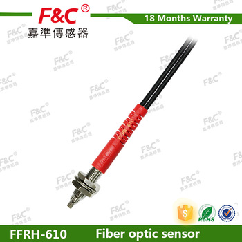 M6 heat-resistant type diffuse reflective fiber optical sensor