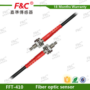 M4 thread, through beam reflector optical sensor, fiber optic sensor