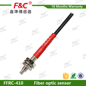 diffuser reflection M4 thread coaxial fiber sensor switch, fiber optic swith