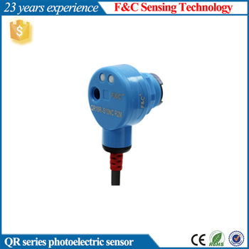 F&C QR series plastic sensor switch, diffuse photoelectric detection, photoelectric sensor switch
