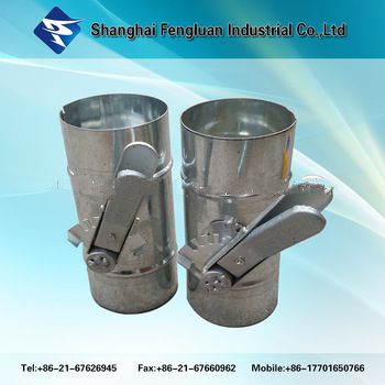 white metal valve round butterfly valve factory outlets