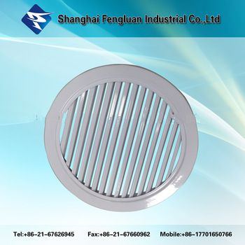 Round Louvered Air Vents