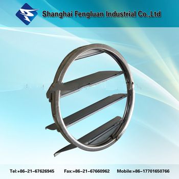 Round ceiling louver