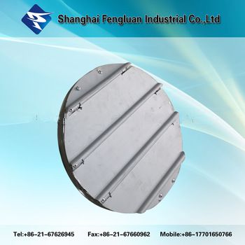Round aluminium louver for indoor