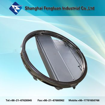 Aluminium louver for ventilation round return air grille