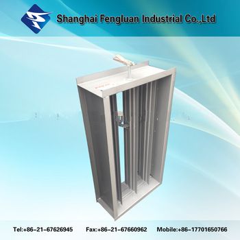 Fire resistant valve flexible duct air venting