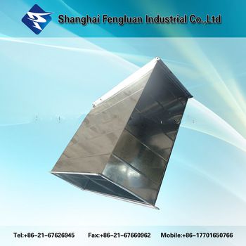 HVAC System Ventilation Air Duct Exhaust Muffler