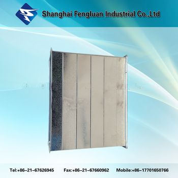 HVAC Steel Square Exhaust Silencer