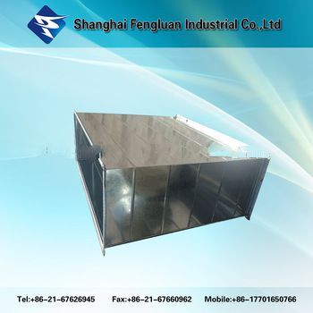 High Quality Galvanized Square Silencer