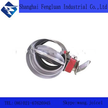 High performance round automatic fire dampers