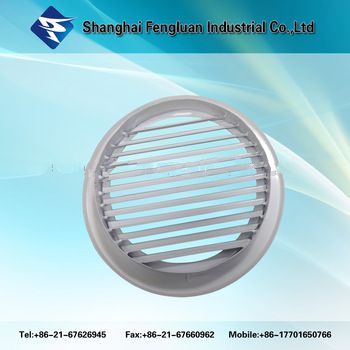 Aluminum Round Wall Vent Louver outlet