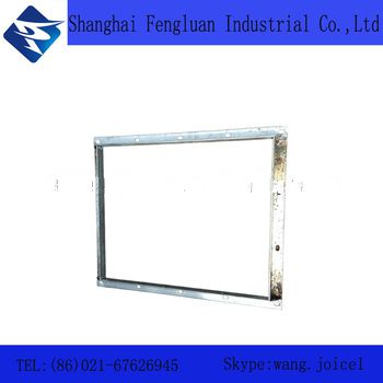 Duct fixing retangular duct flange corner