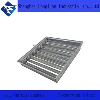 Fire Prevention Adjustable Vent Damper Fire Prevention and Fume Exhaust Vent Damper Vent Louver