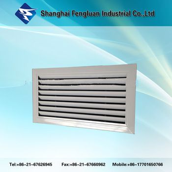 Aluminum ventilation inlet outlet louvers supply return vents