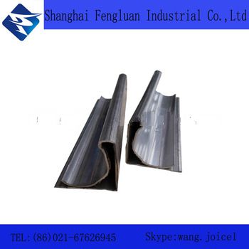 Hvac air duct corner for flexible flange corner