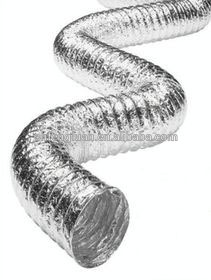 <font color='red'>Aluminum</font> <font color='red'>foil</font> <font color='red'>flexible</font> <font color='red'>air</font> conditioner <font color='red'>hose</font> <font color='red'>ducting</font>