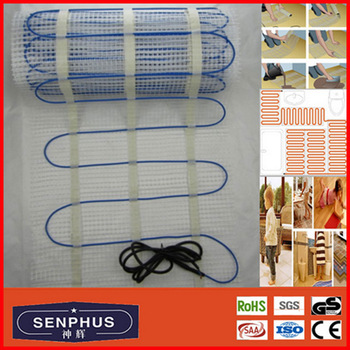infrared floor heating for ceramic stone tile