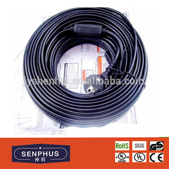 intellgent roof gutter defrost ice snow melting heating cable