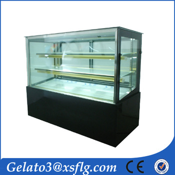 air cooling cheap superior cake showcase for cakes,candy