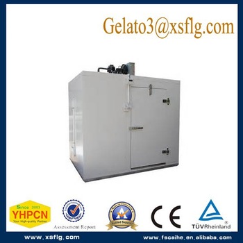 Supermarket ice cooler container cold room