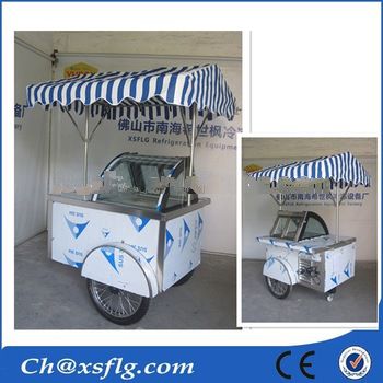 China made food <font color='red'>trolley</font> <font color='red'>cart</font>, ice cream bycicle <font color='red'>cart</font>