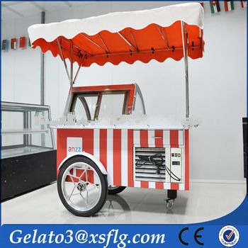 mobile street snack <font color='red'>trolley</font> <font color='red'>cart</font> bicycle ice cream <font color='red'>cart</font> for sale