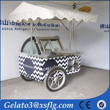 The best selling Ice Cream cart with CE Certification