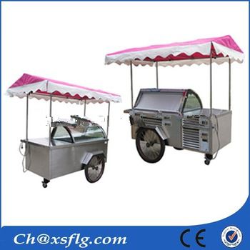 hot sale mobile street food vending cart hot dog food carts trailer