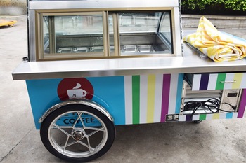 Mobile food truck/ice cream cart/hot dog mobile food cart /customized food vending cart