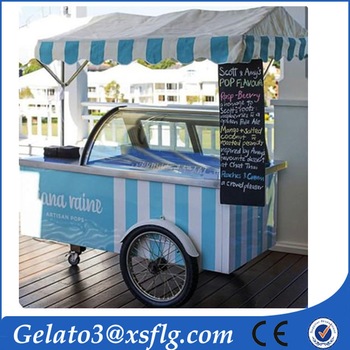Big sale mobile electric food truck / ice cream cart / hot dog mobile food cart