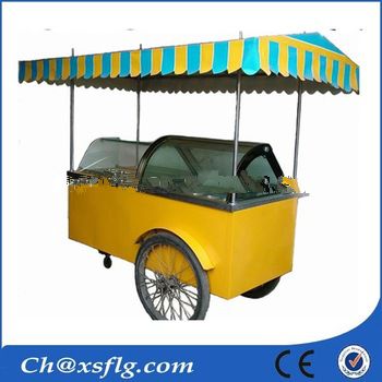 mobile hot selling street vending carts food bike coffee car for sale