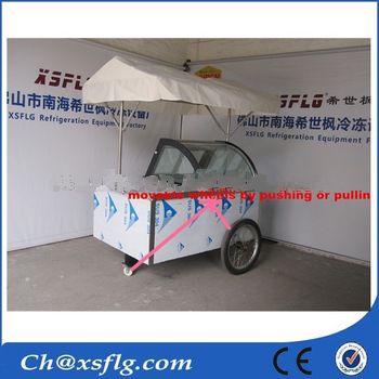 mobile catering coffee van trucks popsicle bike cream cargo bike