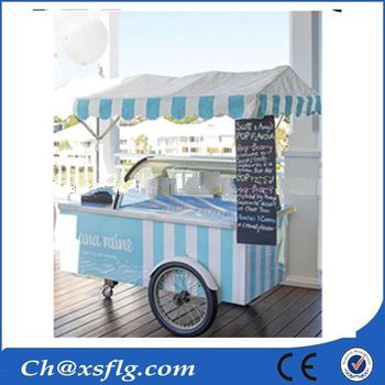 electric mobile ice cream trailers food truck vending bike