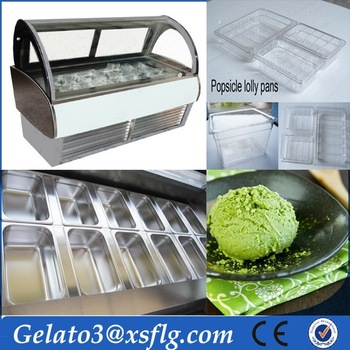 XSFLG Frozen yogurt display gelato cooler display freezer