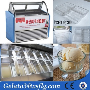 Supermarket market popsicle gelato batch freezer for sale