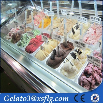 beverage cooler ice cream case