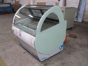 XSFLG glass view Gelato display case