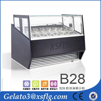 Under counter ice cream freezers with tecumseh compressor models