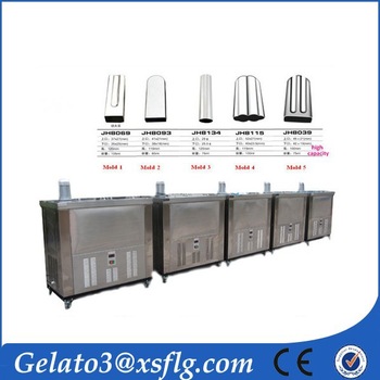 ice display showcase ice-cream popsicle machine for sale