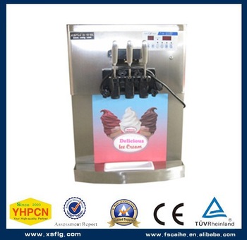 fashion design soft ice cream machine for sale