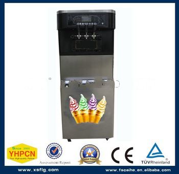 CE certified hot sell soft ice cream cone machine