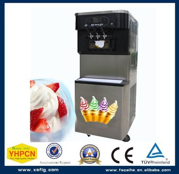 professional high quality efficent soft ice cream cone making machine