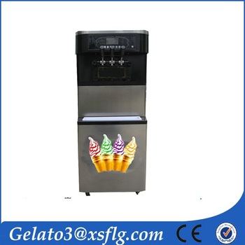 cooler freezer soft ice cream machine