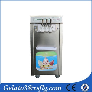 chest freezer vending soft ice cream machine