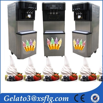 Air cooler freezer vending soft ice cream machine